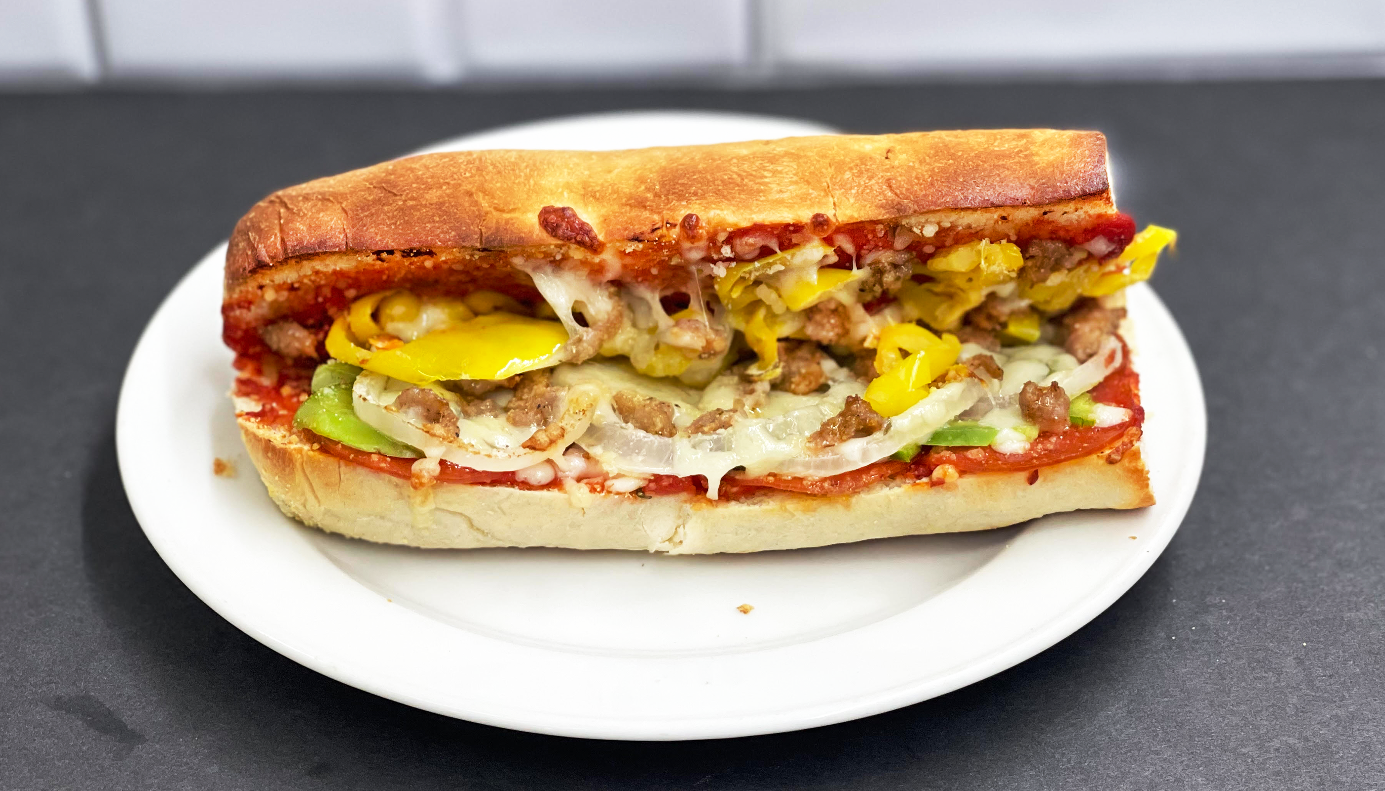 If you love the PJ Special Pizza, then this is the sandwich for you. Our tasty sub includes fresh hand-pulled sausage, onions, and green peppers for a one-of-a-kind flavor combination.